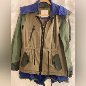 Moncler Green and Blue Jacket 1